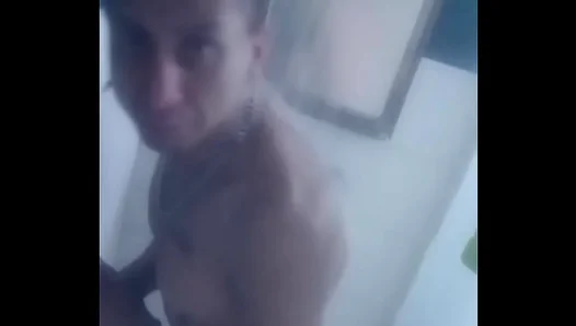 Hot Showers Hard Loads: Gay Guys Blowjob Jerk Off Session – 18+