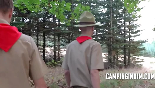 Twink Teens Get Dirty at the Gay Campout — Ass Play Blowjobs Galore – CampsiteGay 18+