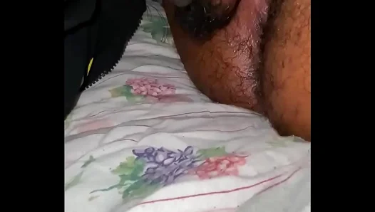 Savoring Every Curve: Black Stud Relishes Hairy Wet Pussy Slowly – 18+