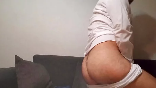 StraightHunk Flaunts Massive Ass Rock-Hard Dick in Steamy Solo Scene – 18+
