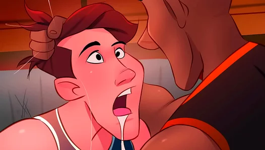 Hardcourt Heat: Basketball Players Steamy Gay Encounter – Yaoi Edition 18+