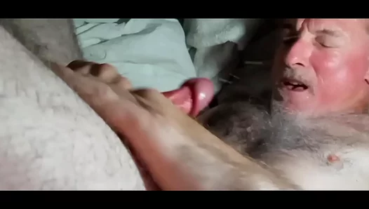 Slow-Mo Cum Shot Splatters Across His Face – Steamy Solo Session Up Close