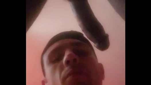 Young White Guy Devours Huge Black Cock in Steamy Blowjob Scene – 18+