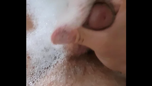 Steamy Soak: Gay Guys Jerk Off Blast Loads in Luxurious Tub Play – 18+