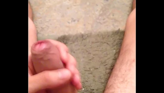 Hot Gay Solo Scene: Guy Jizzes All Over the Carpet – Steamy Self-Pleasure Action