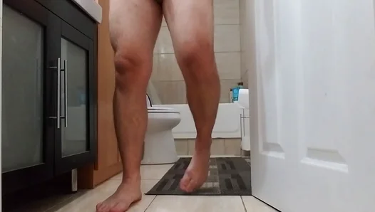 Peeping Next Door: Voyeur Boy Spies on Sexy Post-Work Showers – HotGuysOnly 18+
