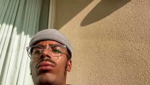 Balcony Booty Call: Hot Solo Show with Breathtaking City Views – 18+