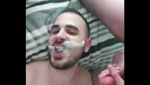 Italian Stallion Drenched in Thick Creamy Facials – Hot ItalianGayPorn