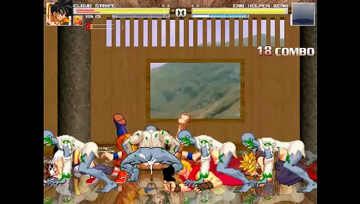 Zombie Horde Takes On Cloud, Ken, Goku Hayato in Wild Yaoi Action – 18+