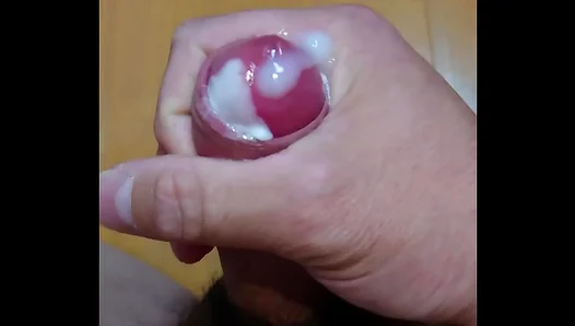 Masturbating Bareback: Hot Skin-On Action Ends in Messy Cum Explosion – 18+