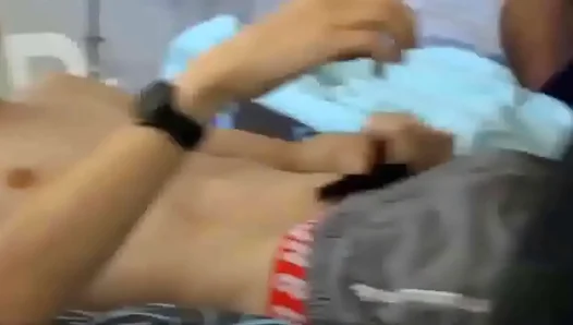 Intense 14-Minute Bareback Ride: Gay Twink Loses Control with Hot BF – 18+