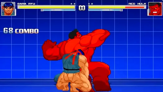 Ryu Dominates Hulk Red Hulk in Steamy Yaoi Battle Fuck – XXX 18+