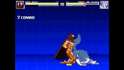 Grant x Jon Talbain: Fierce Yaoi Combat Turns into Steamy Gay Encounter – MUGEN Heat 18+