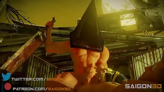 Pyramid Head x Drift: Steamy 3D Gay Hentai Collab – Uncensored
