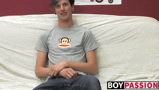 Dannys Cute Solo Moment: Naughty Couch Masturbating Fun – 18+GayVideoHub