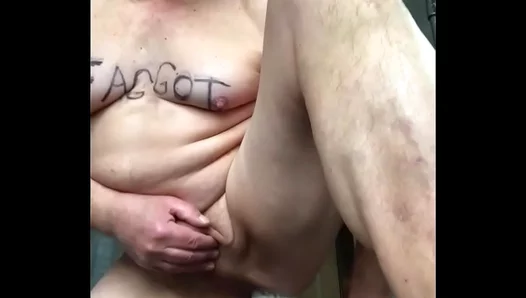Intense Anal Breakdown: Total Fag Domination Ballbusting Pain – 18+
