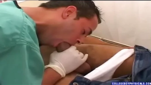 Lab Results Unexpected: Hot Doctor Performs X-Rated Exam – 18+GayClinic