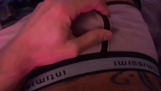 Hes Never Done This Before — Straight Buddy Joins Horny Gay Handjob Circle – Amatube 18+