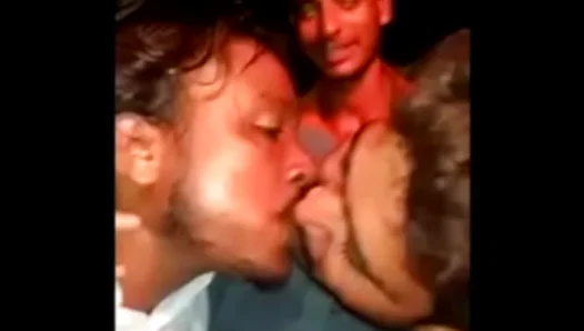 Locked in Lust: Indian Men Share Fiery, Non-Stop Kissing Action – GayKissFever 18+