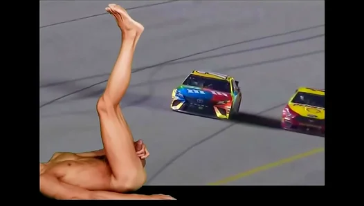 Slender NASCAR Enthusiast JERKS OFF With Passion – Hot Gay Solo Play