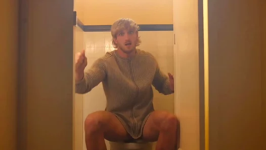 Logan Paul Moans for Massive Cock in Hot Shower Sex Session – XXXGayScene 18+