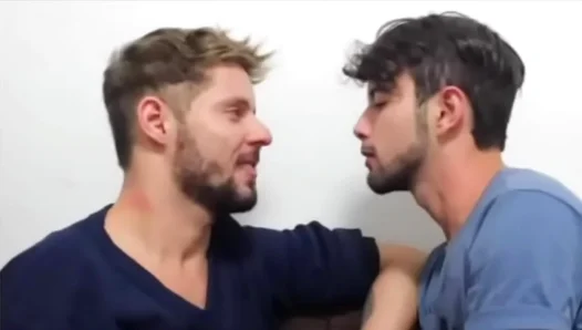 Fiery Kiss Sparks Wild Gay Lust Between Two Hot Muscle Jocks – XXX
