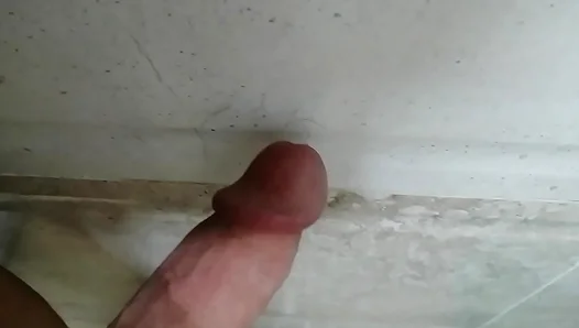 Arab Stud Unloads Massive Cream Pie on Wall – Steamy Gay XXX Action
