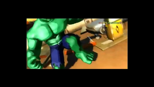 Hulked Out Horny: Banners Massive Muscle Metamorphosis – GayPulse 18+
