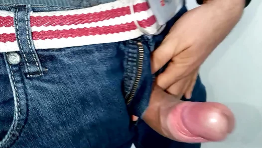 Amateur Gay Guy Jerks Off Hard in Hidden Office Bathroom Stall – Steamy POV Action 18+