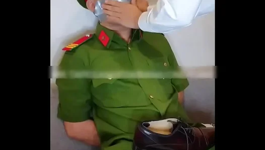 Kha Phan Thien Hy Ignite Passion in Hot Vietnamese Cop Uniform Encounter – 18+