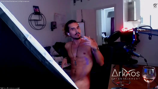 Swedish Stallion Bares Paint-Slick Skin in Fiery Solo Massage Tease – 18+
