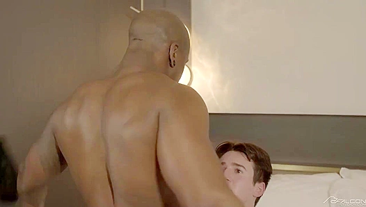 Max Konnor Widely Stretches Caleb Mannings Virgin Asshole Deep