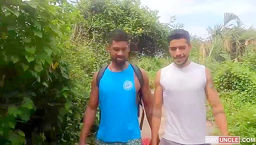 Steamy Raw Passion: Latino Men Go Wild in Jungle Sex Frenzy – LatinLeche