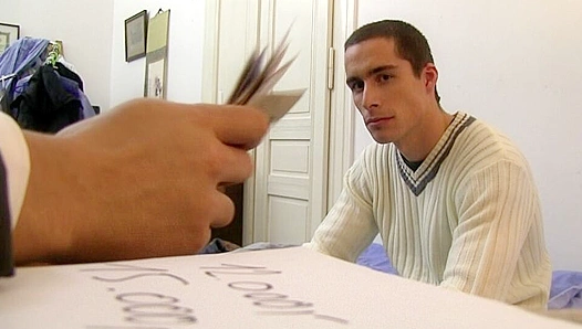 Scrawny European Twink Totally Dommed by Debt Collector – DebtDandy
