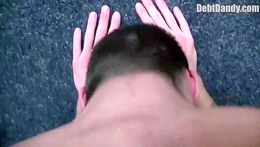 Scrawny European Twink Totally Dommed by Debt Collector – DebtDandy