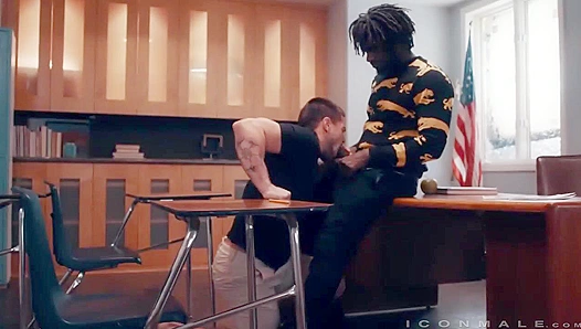 Devin Trez Aspen Go Hard in Heat-Filled Classroom Fuck – IconMale