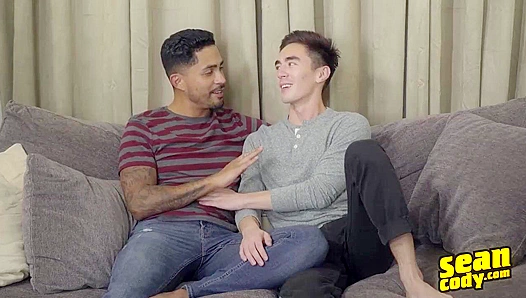 Ricky Donovan Takes It Deep from Cody Seiya – No Condom interracial Action
