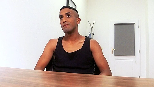 Exotic Stud Takes It Rough in Steamy Gay Casting Couch Scene – 18+