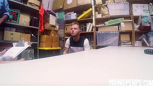 Teen Caught Stealing? Officer Hartman Delivers Hard Discipline – Timothy Bends Over