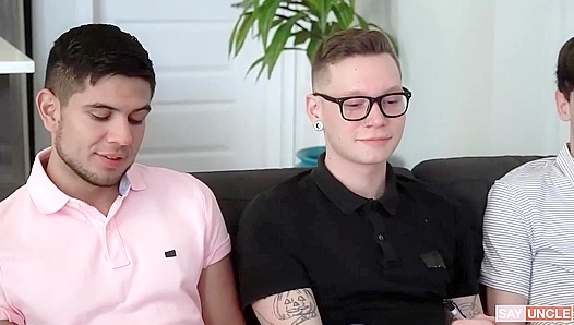 Steamy Quickie Trio: Edward Terrant Alex Montenegro Ignite Passion – GayPornHeat 18+