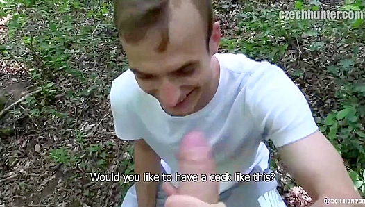 Steamy Outdoor Encounter: Wild Ride with a Horny Czech Stud – XXX Gay
