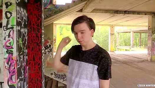 Soft-Bellied Cutie Takes It Hard in Public – Naughty Gay Fun 18+