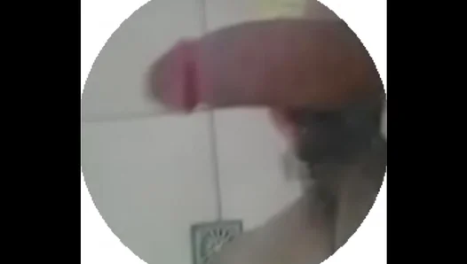 Young Brazilian Stud Feels Himself Up, Soaking Wet Cock Play in Steamy Shower – 18+
