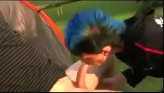 Punk Buddy Takes It Raw Outdoors in Steamy Gay Teen Encounter – 18+