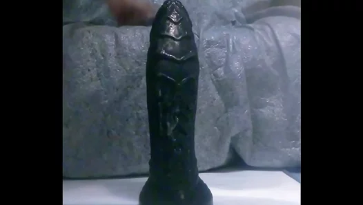 Dragon Dildo Domination: Mr. Hankey Takes Extremes – Huge Toys Creamy Climax