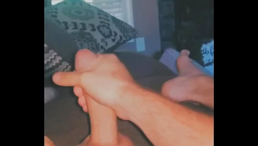 Smooth, Cut Huge: Horny Amateur Jerks Off His Thick Cock – XXXGayFun 18+