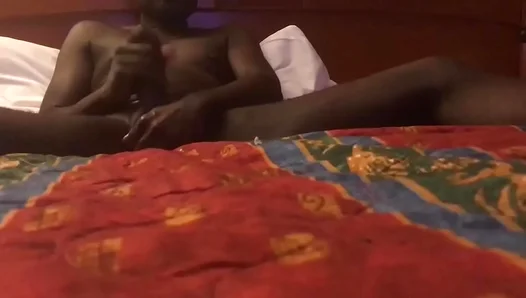 Massive Black Cock Solo Scene: Thick Load Release – Big Dick Fantasy 18+