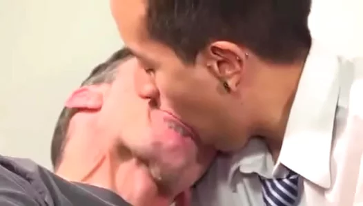 Stepdad Seduces His Horny Young Stepson in Steamy Homemade Action – 18+