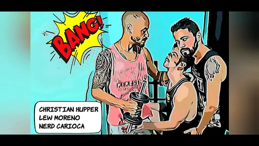 Intense Bareback Session: Coach Dominates Young Stud in Red Room – 18+