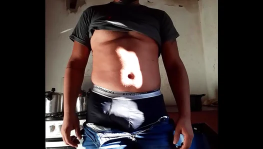 Hot Solo Action: Excited Young Guys Steamy Amateur Playtime – 18+